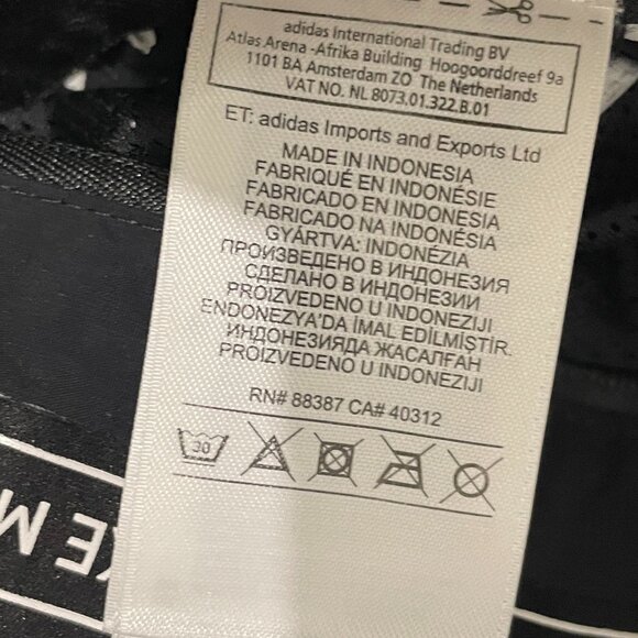 adidas Originals Black and White Track Pants - Picture 3 of 15